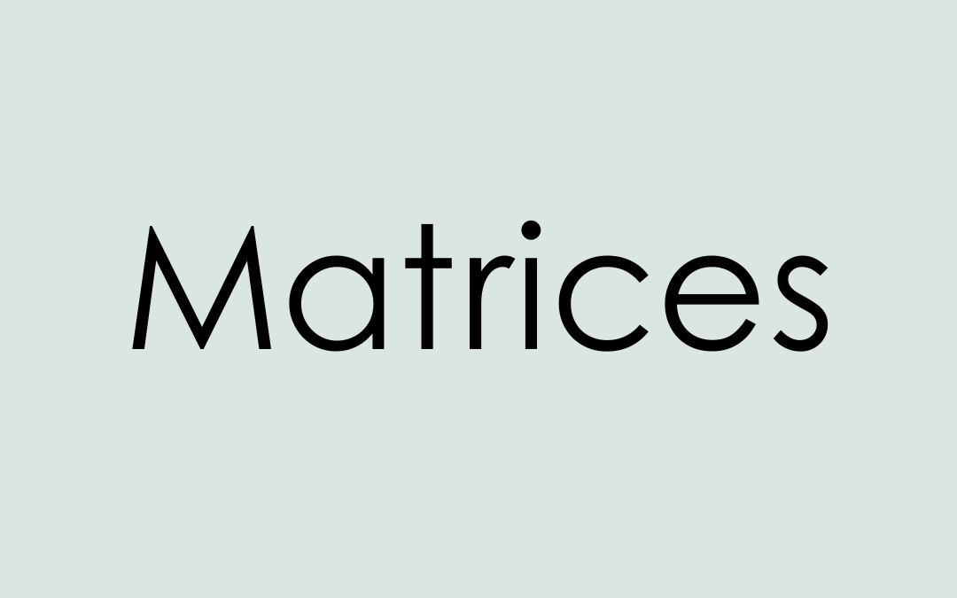 Matrices GS