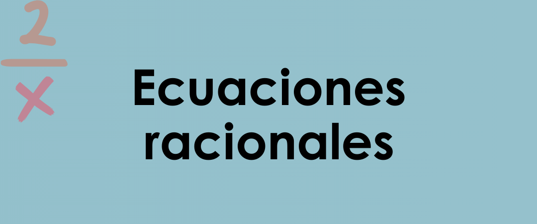 portada ecuaciones racionales mates