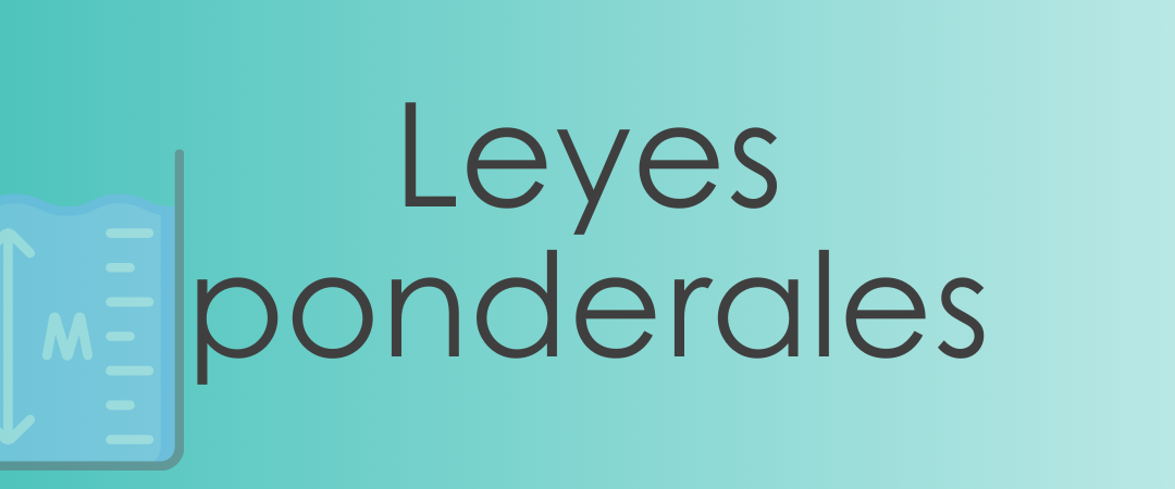 Leyes ponderales 1ºbach fyq plan apoyo