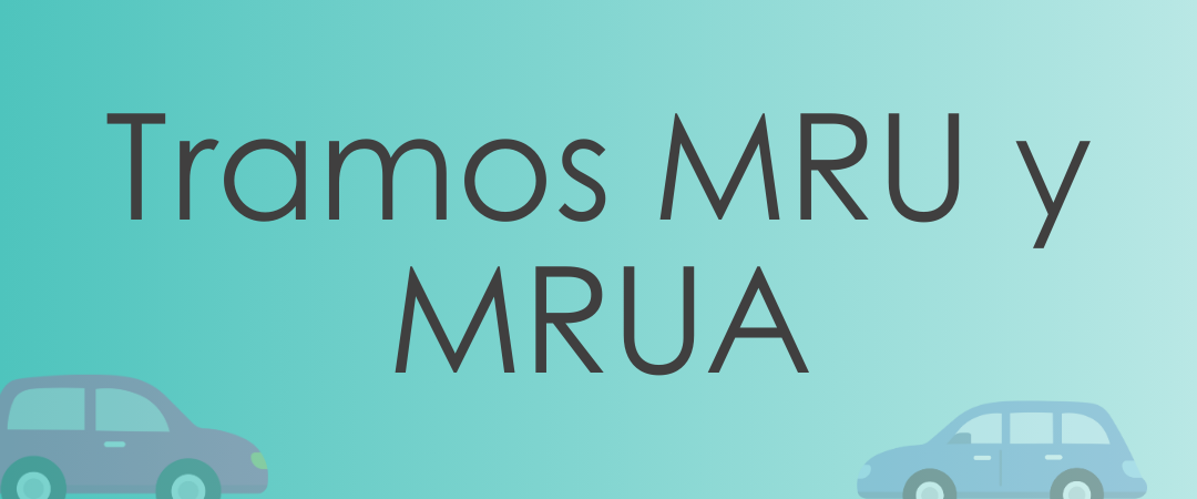 TRAMOS MRU Y MRUA